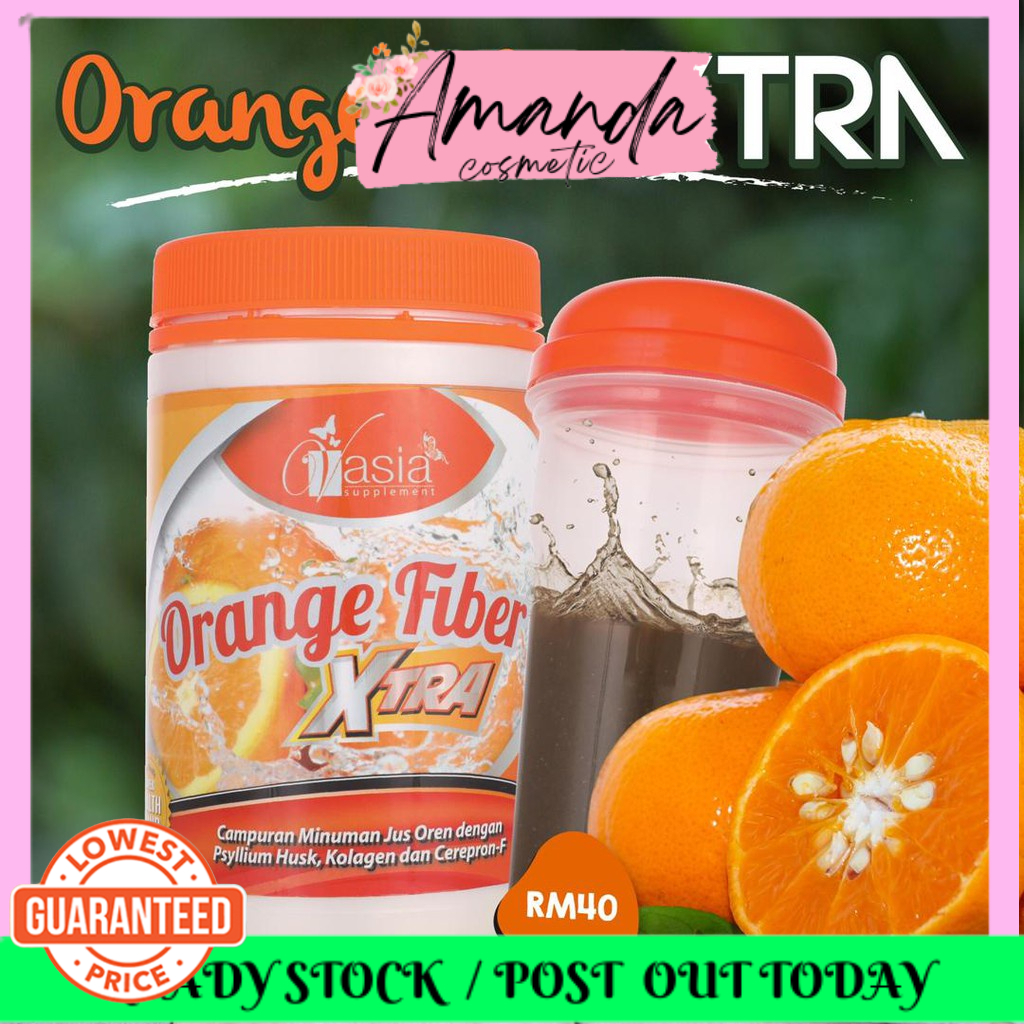 V'ASIA Orange Fiber Xtra 400G Original HQ Shopee Malaysia