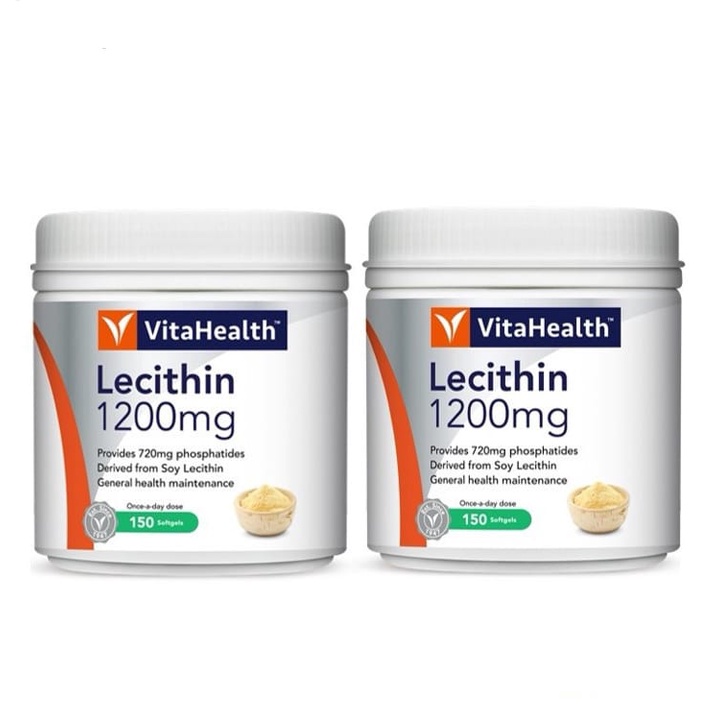 VITAHEALTH LECITHIN 1200MG 2X150'S HALAL [EXP 12/2023] Shopee Malaysia