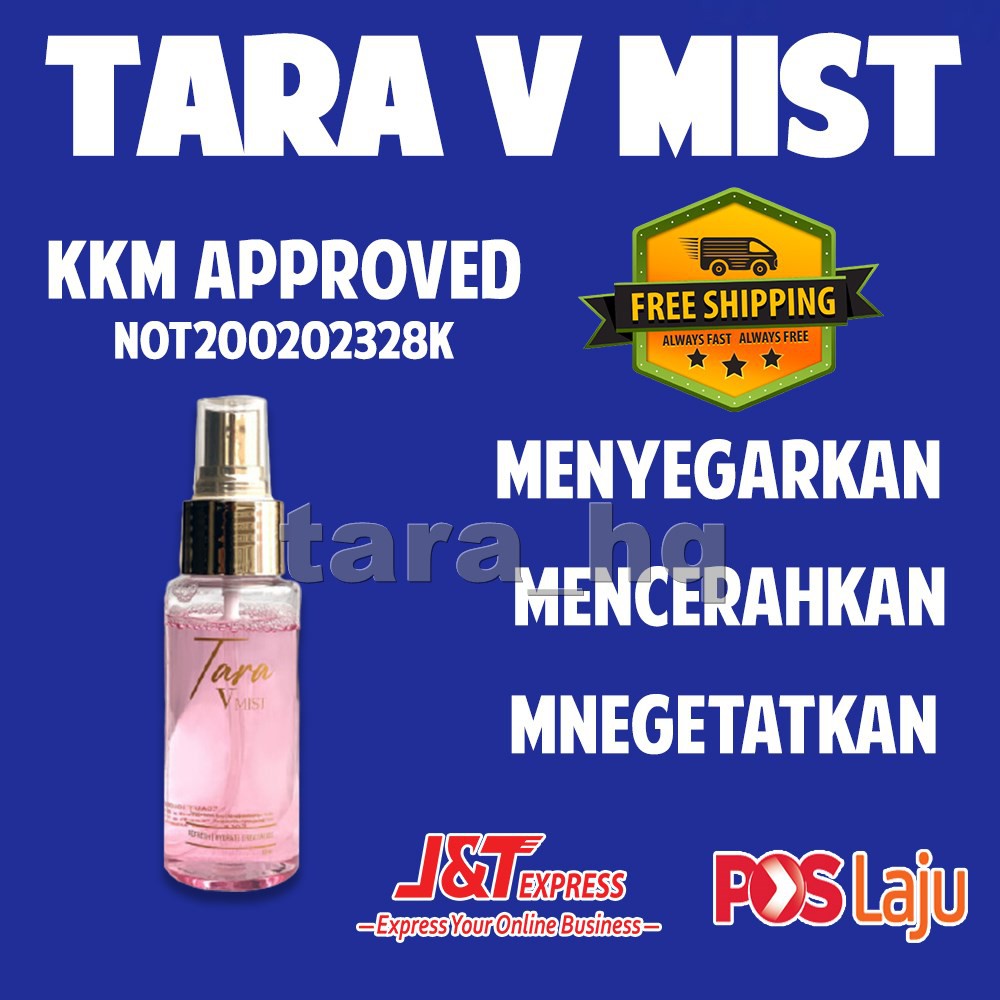 TARA V MIST SPRAY ORIGINAL BY HQ #refresh #hydrate #revitalise #60ml