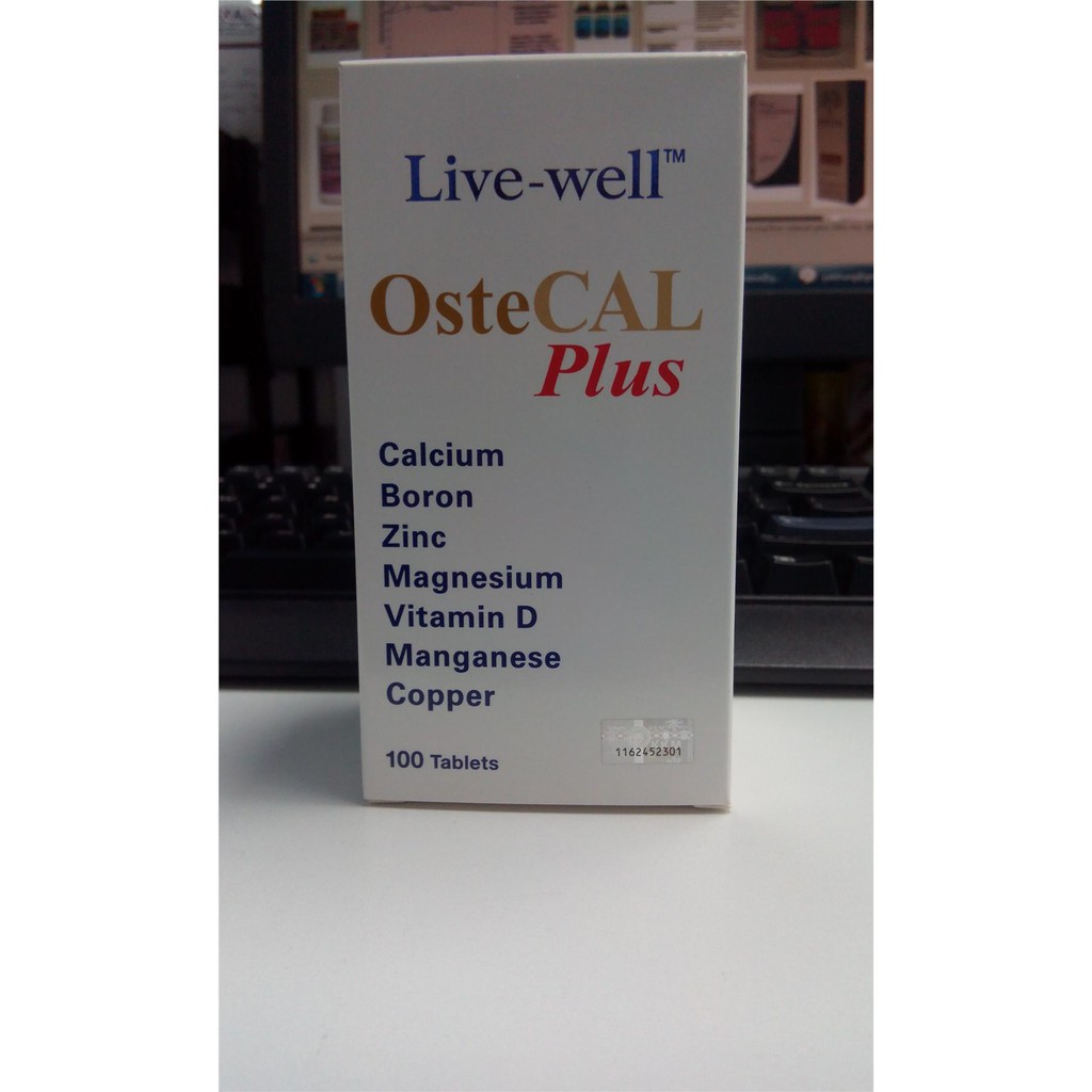 Live-Well OsteCal Plus 100's | Shopee Malaysia