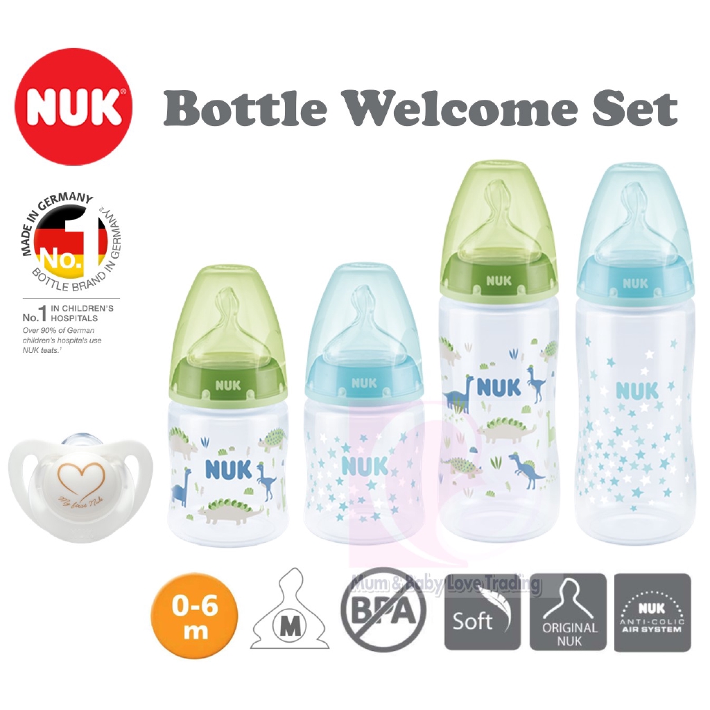 how to use nuk baby bottles