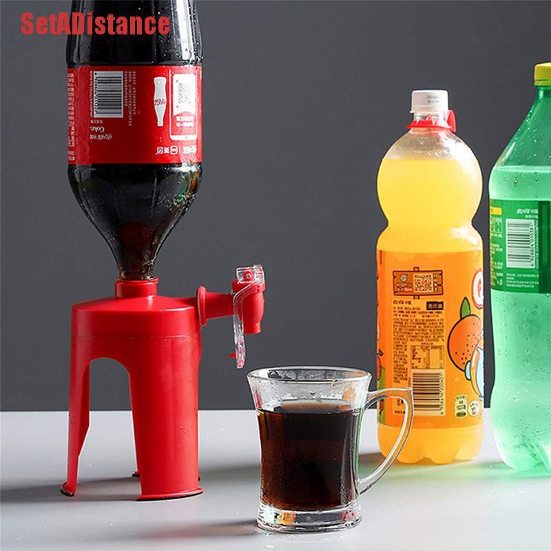 [SetADistance] 1Pcs Soda Dispenser Tap Drinking Water Dispense Bottle Upside Down Coke Drink