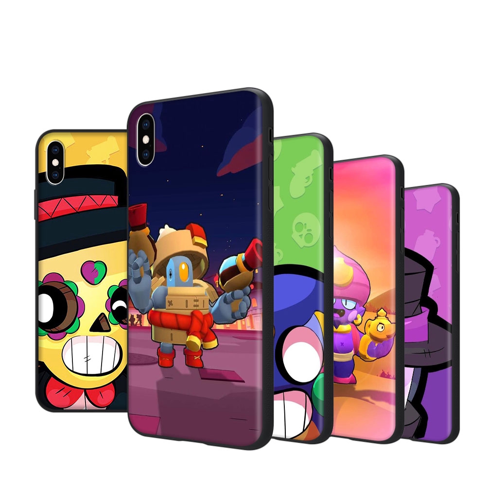 Brawl Stars Soft Case For Iphone 5 5s 6 6s Plus 7 8 Se X Xr Xs Max Cover Shopee Malaysia - capinha de celular do brawl stars