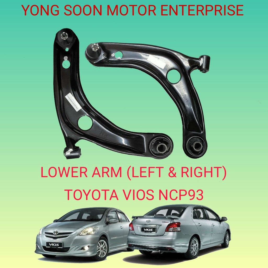 LOWER ARM FRONT LH/RH TOYOTA VIOS NCP93 Shopee Malaysia