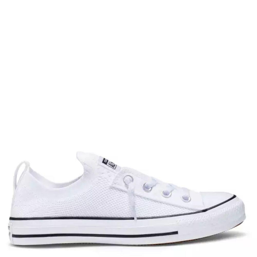 chuck taylor all star shoreline knit slip low top white