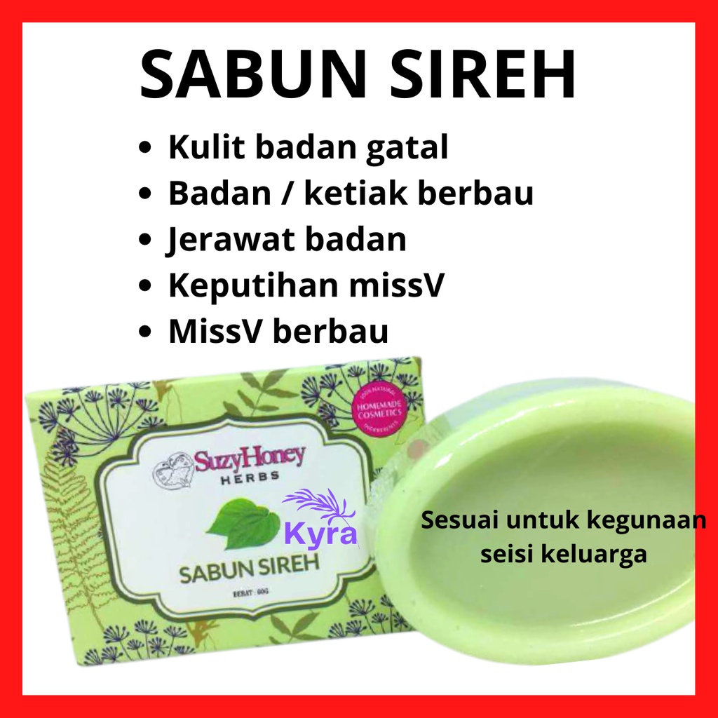 Buy Sabun Sireh Suzyhoney Bau Badan Keputihan Dan Gatal Miss V Jerawat Badan Seetracker Malaysia