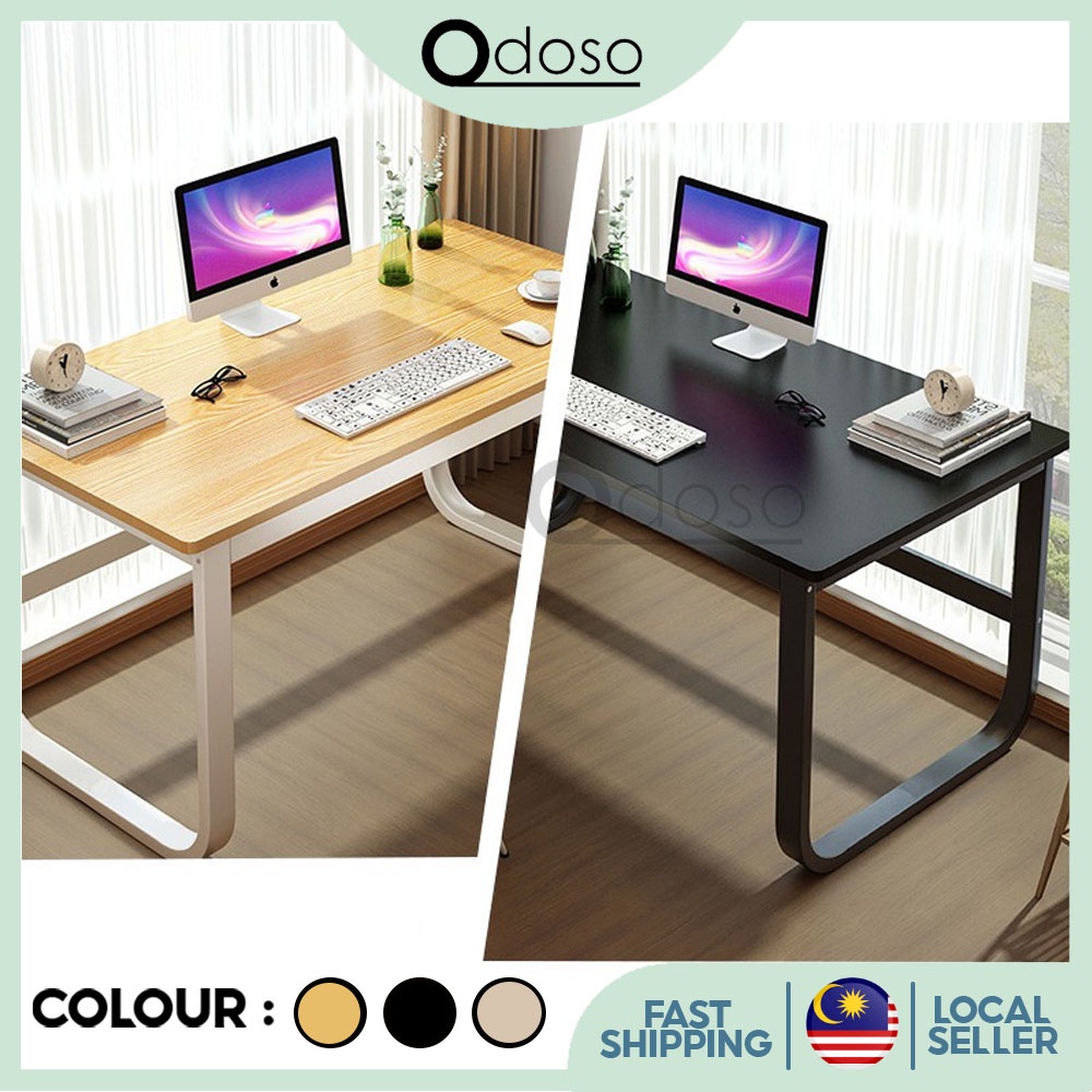 B126 Computer Table Study Table Desk PC Laptop Table Workstation Study Home Office Furniture Meja PC Meja Buku Perabot