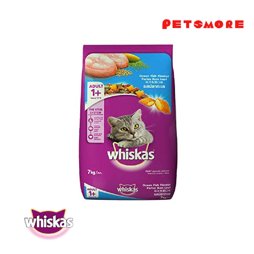 Whiskas Ocean Fish 7kg Cat Food Shopee Malaysia