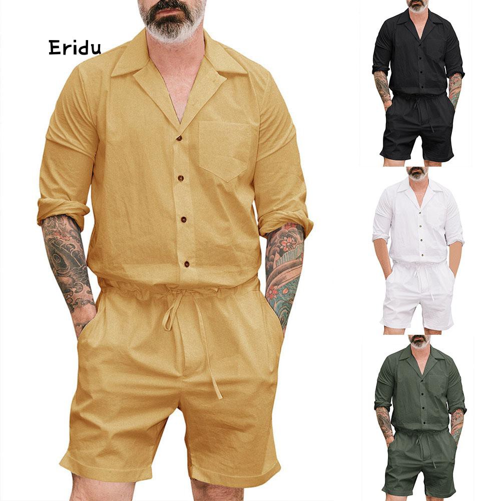 short jumpsuit men