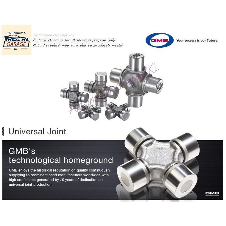 GMB (Japan) Universal Joint / Coupling GUT29 Nissan Navara D40 4WD