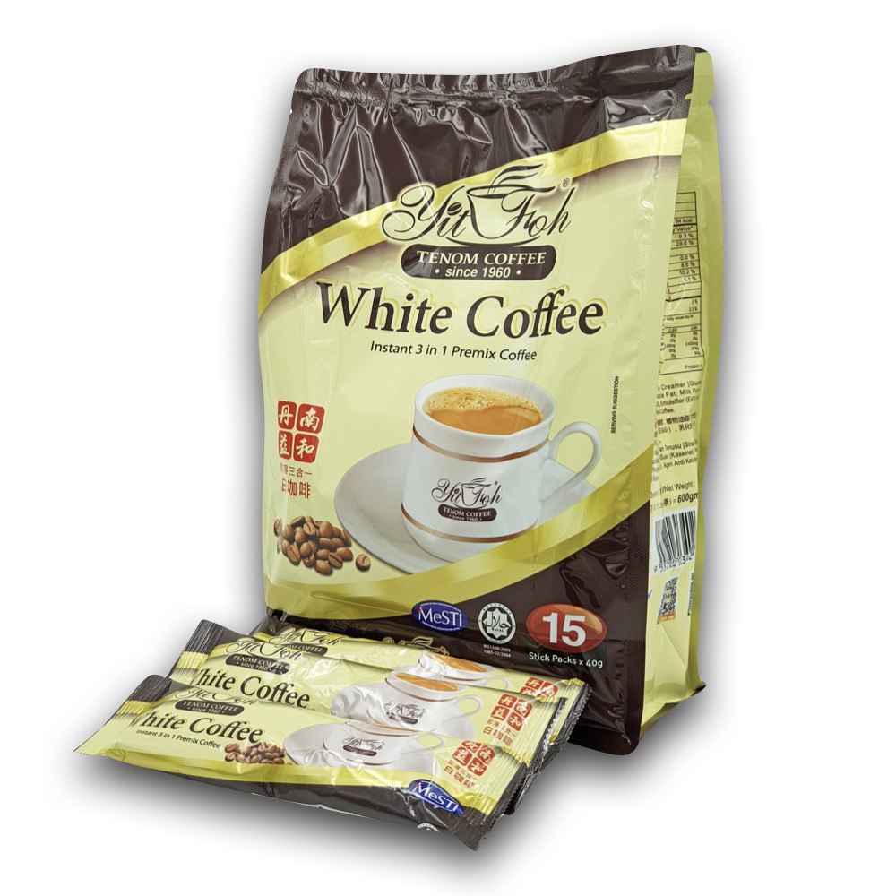 Tenom Yit Foh White Coffee Single Pack 15 Sticks Shopee Malaysia 1717