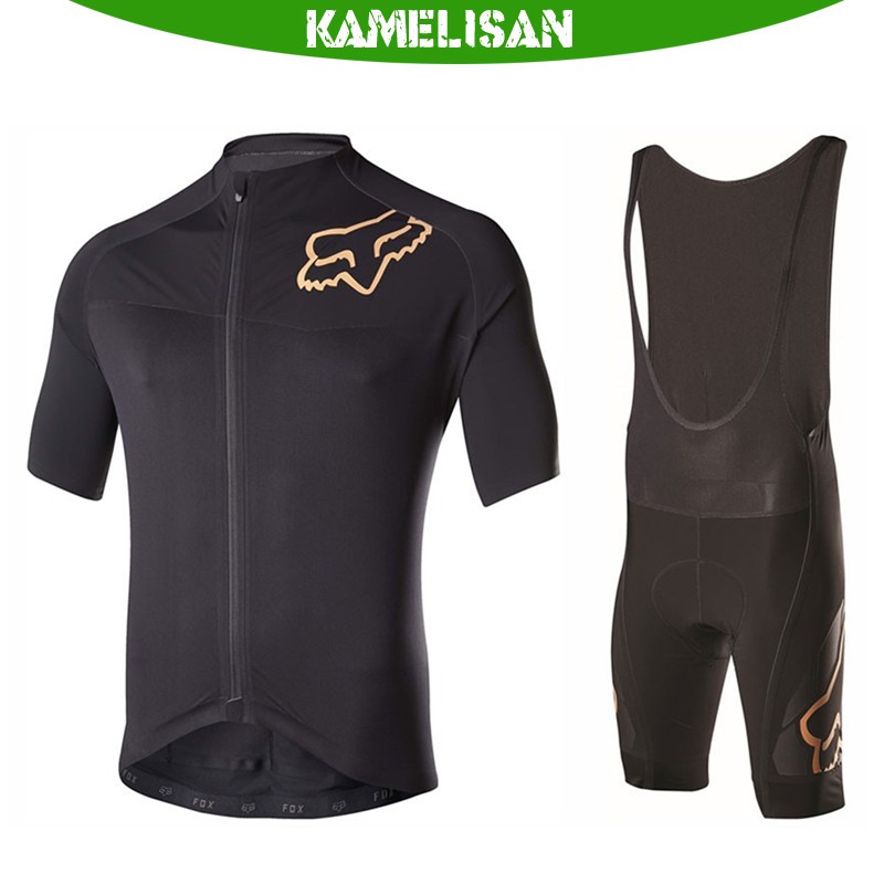 gold cycling jersey