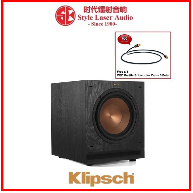 Klipsch SPL100 10" Powered Subwoofer Shopee Malaysia