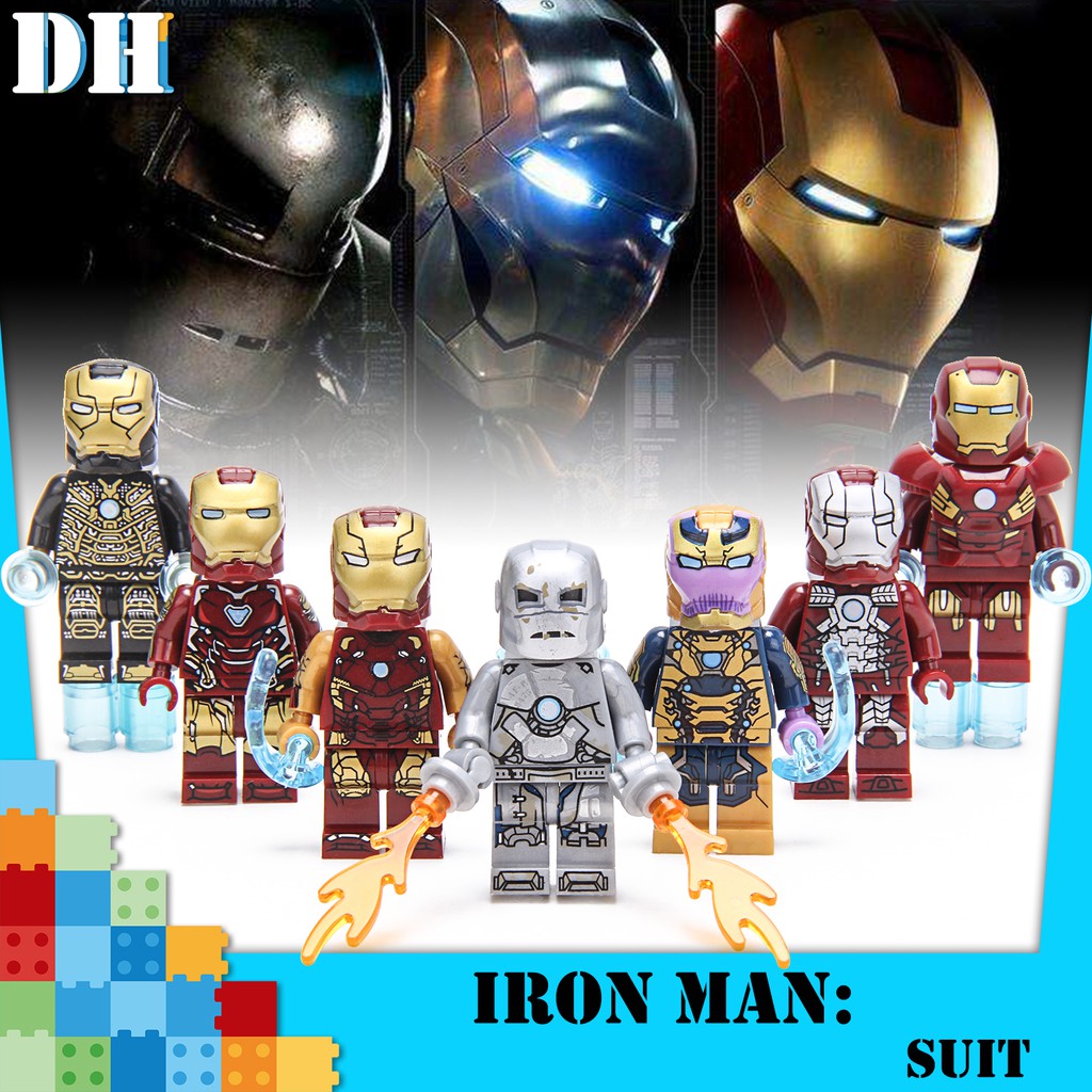 lego iron man 1 sets