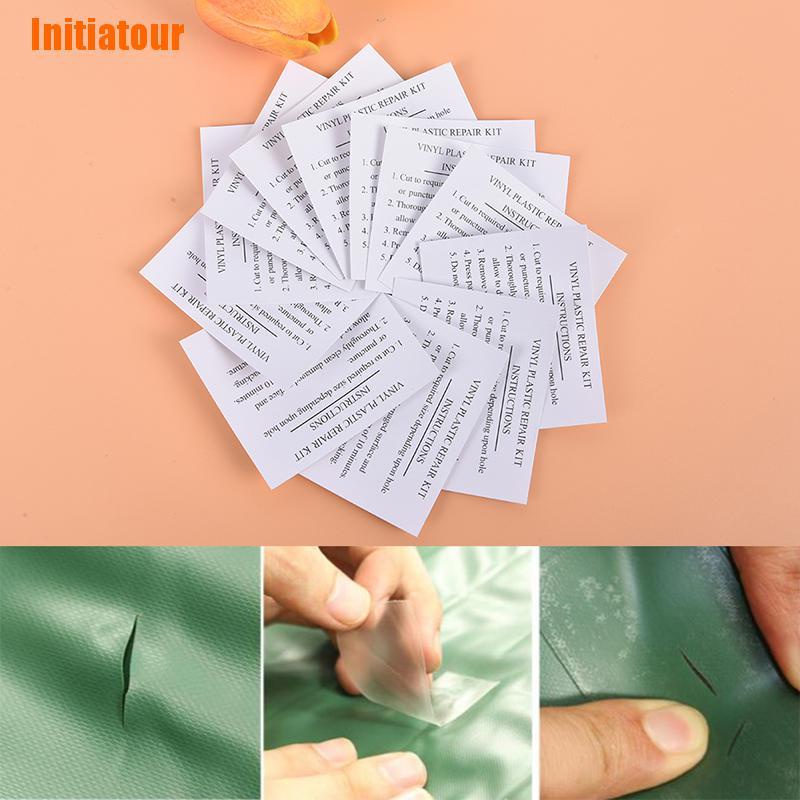 Initiatour^^ 10 x PVC Repair Adhesive Patch Inflatable Swimming Float