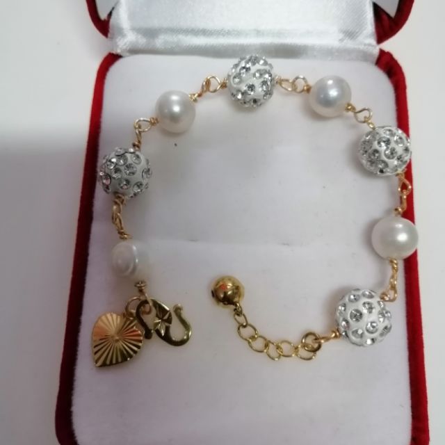 Gelang Tangan Size Budak Dan Dewasa Mutiara Asli Ikat Emas Gelang Tangan Size Budak Dan Dewasa Mutiara Asli Ikat Emas