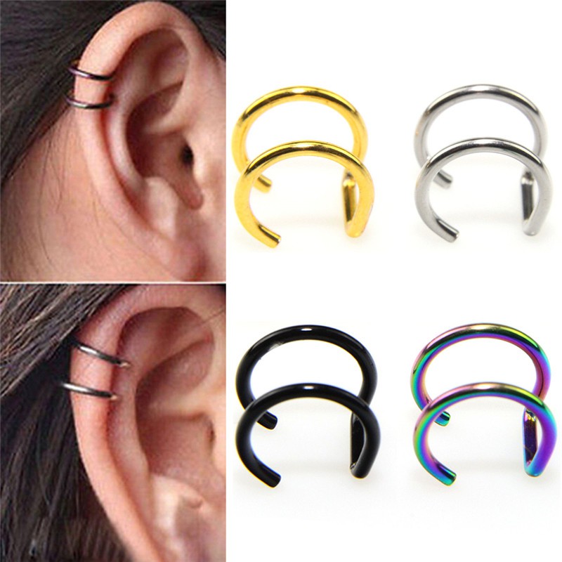 fake hoop earrings for mens