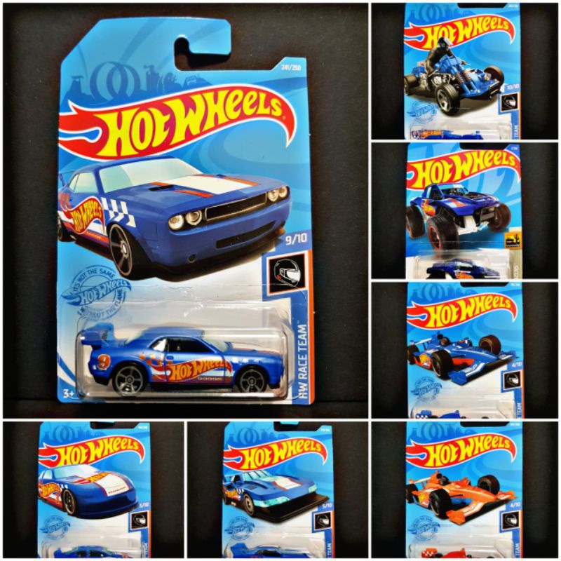 Hot Wheels Hw Race Team Indy Oval Gt Scorcher Dodge Charger Challenger Drift Moto Wing