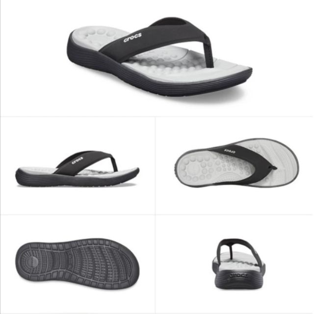 mens crocs reviva flip