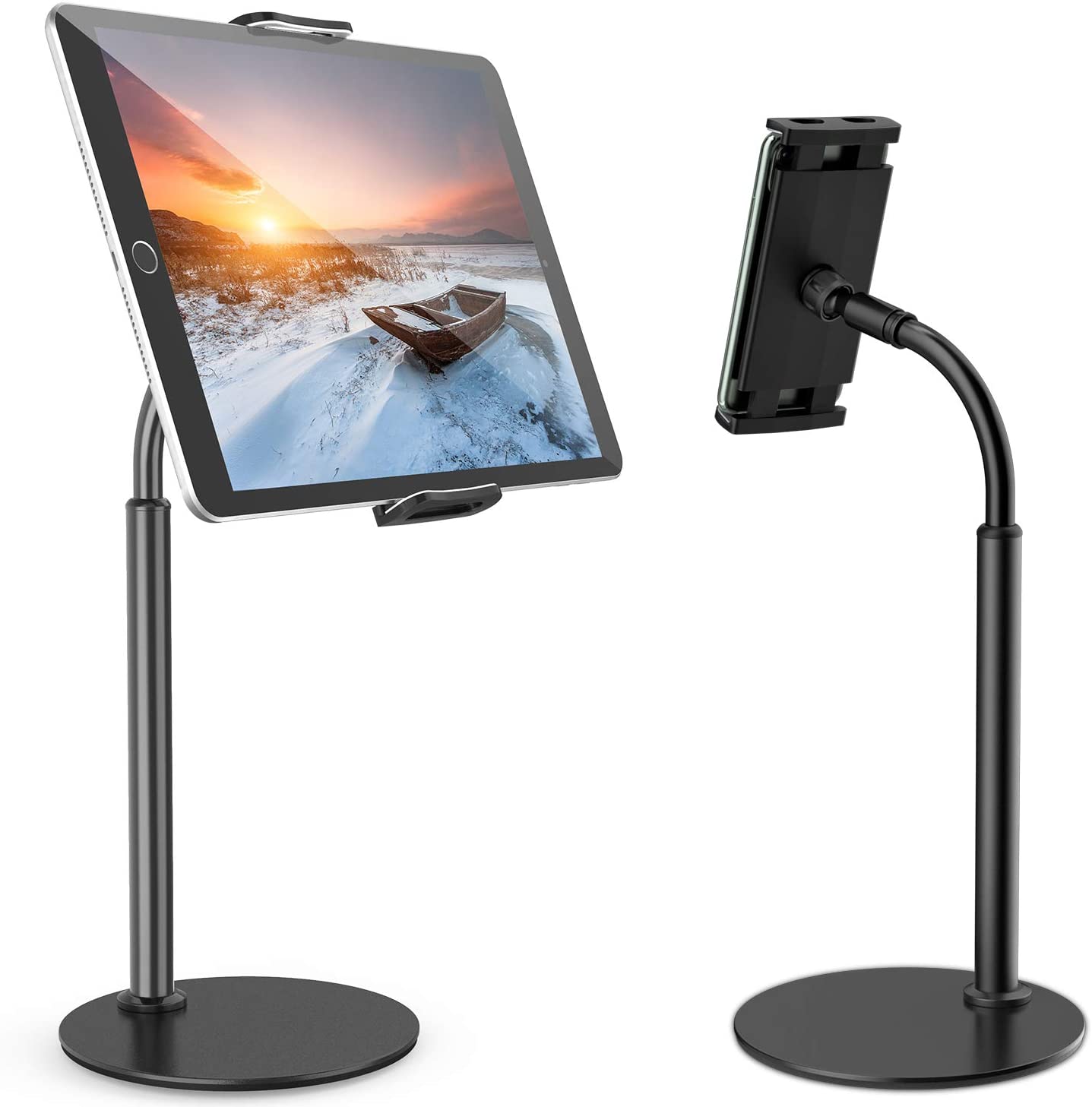 Tablet Stand Gooseneck Tablet Holder 360 Degree Rotating Phone Holder