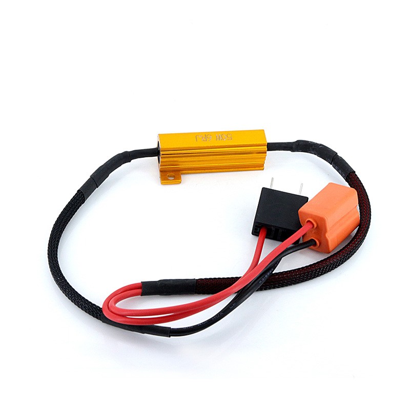 Versatile Essential 1pcs H11/H9/H8/H7/9005/9006/HB3/HB4 Resistance LED DRL Fog Light Canbus Error 50W Load Resistor D... - Image 5