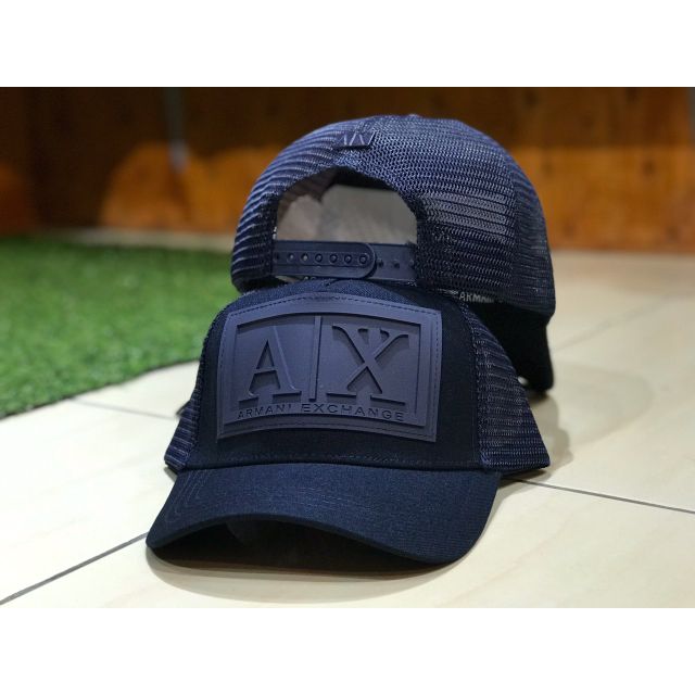 armani exchange trucker hat
