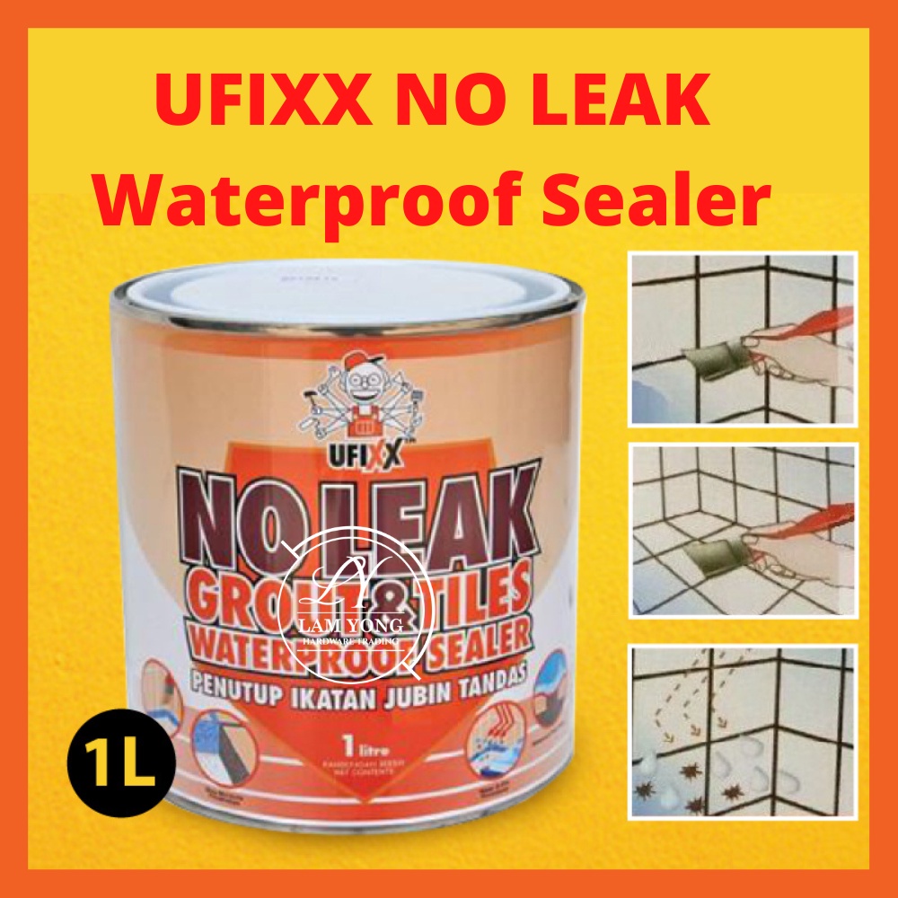 1l 5l Clear Ufixx Waterproof Sealer Ufixx No Leak Grout And Tile Waterproof Sealer Bathroom 0507