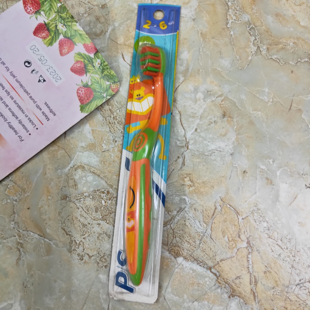 PS 512 toothbrush Designed for children 2-6 years old with super soft bristles for sensitive gums
