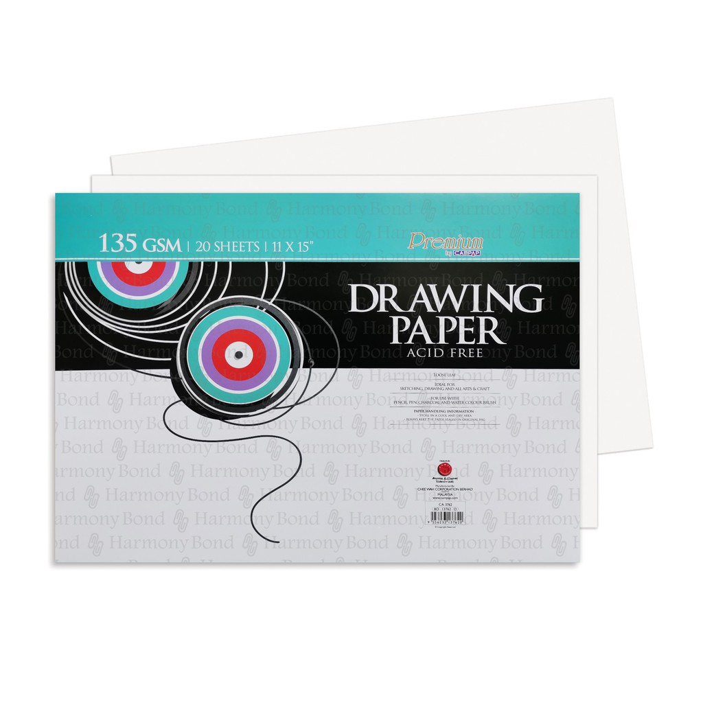 Campap Drawing Paper B4 / 135GSM / 20 Sheets (CA3762) Shopee Malaysia