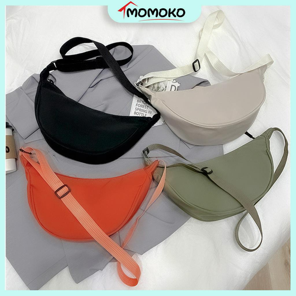 Dumpling Shoulder Bag Korean Sling Bag Ins Fashion Korean Ins Canvas Bag Female Student Shoulder Bag Casual 斜肩包 斜挎包