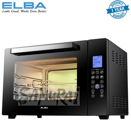 READY STOCK ELBA DIGITAL ELECTRIC OVEN 45L WITH 8 PRESET ...
