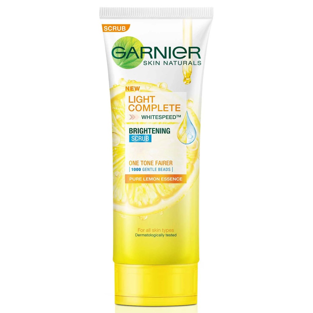 face wash garnier light complete