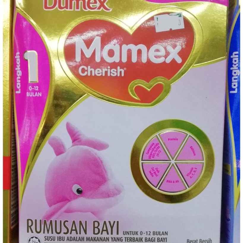 Dumex Mamex Cherish Step 1 600gm Shopee Malaysia