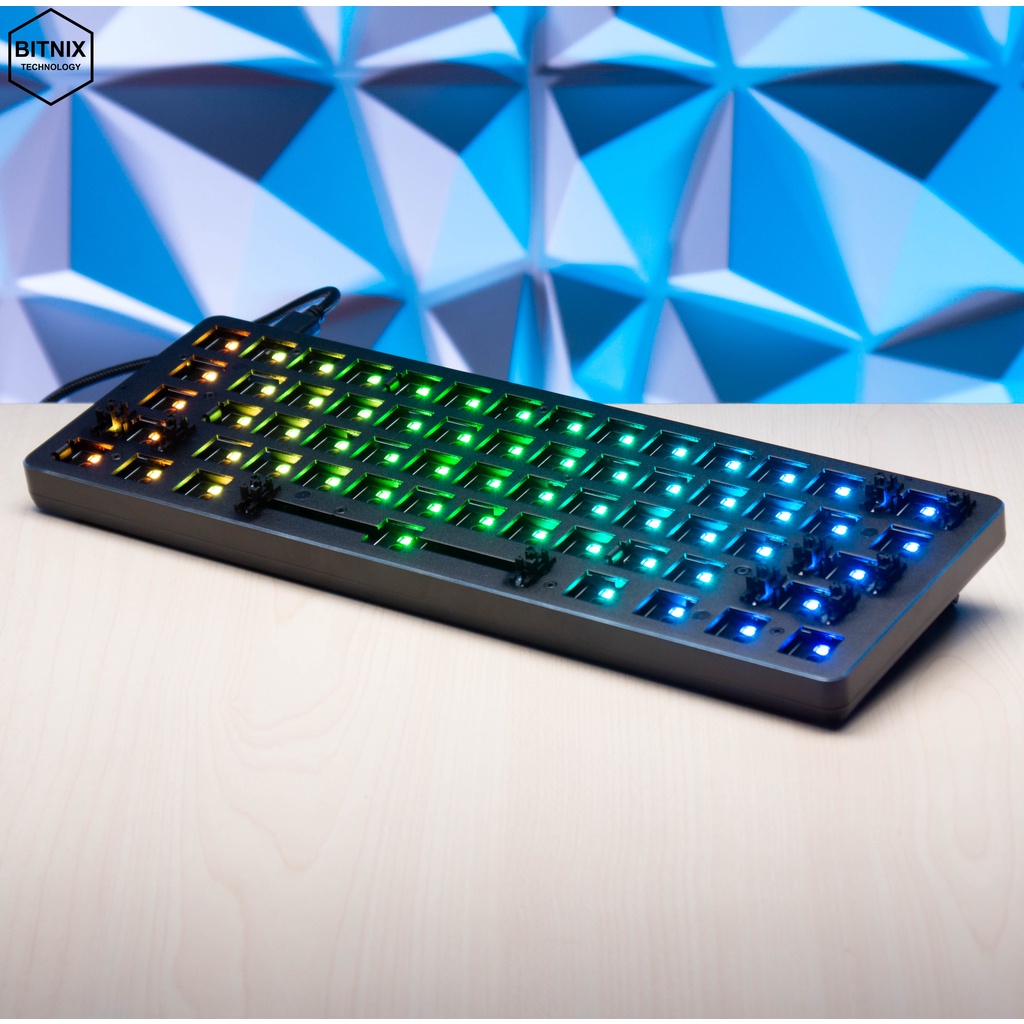 GLORIOUS GMMK Barebone Edition ( Compact ) - Modular Mechanical Gaming Keyboard