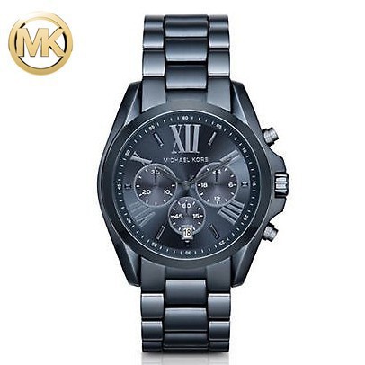 black mk watch women's