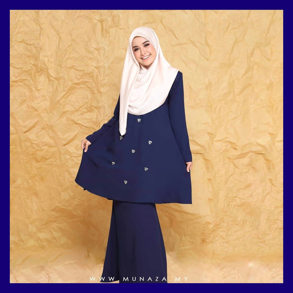  BAJU  KURUNG  MODEN PAHANG MUSLIMAH PLAIN RAYA SEDONDON 