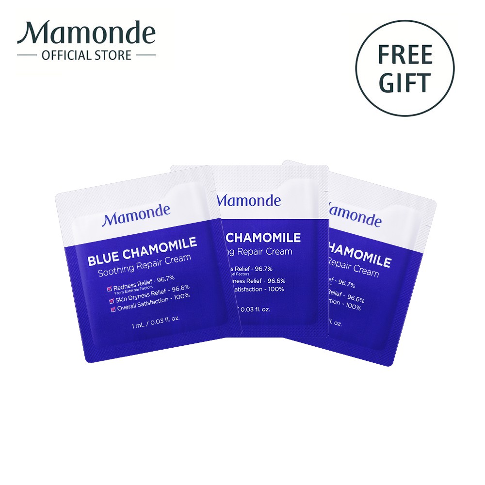 mamonde blue chamomile soothing cream