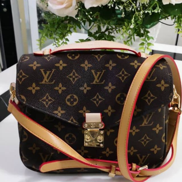 Second hand LV bag - Shoulder and hand carry - Genuine leather | Shopee ...