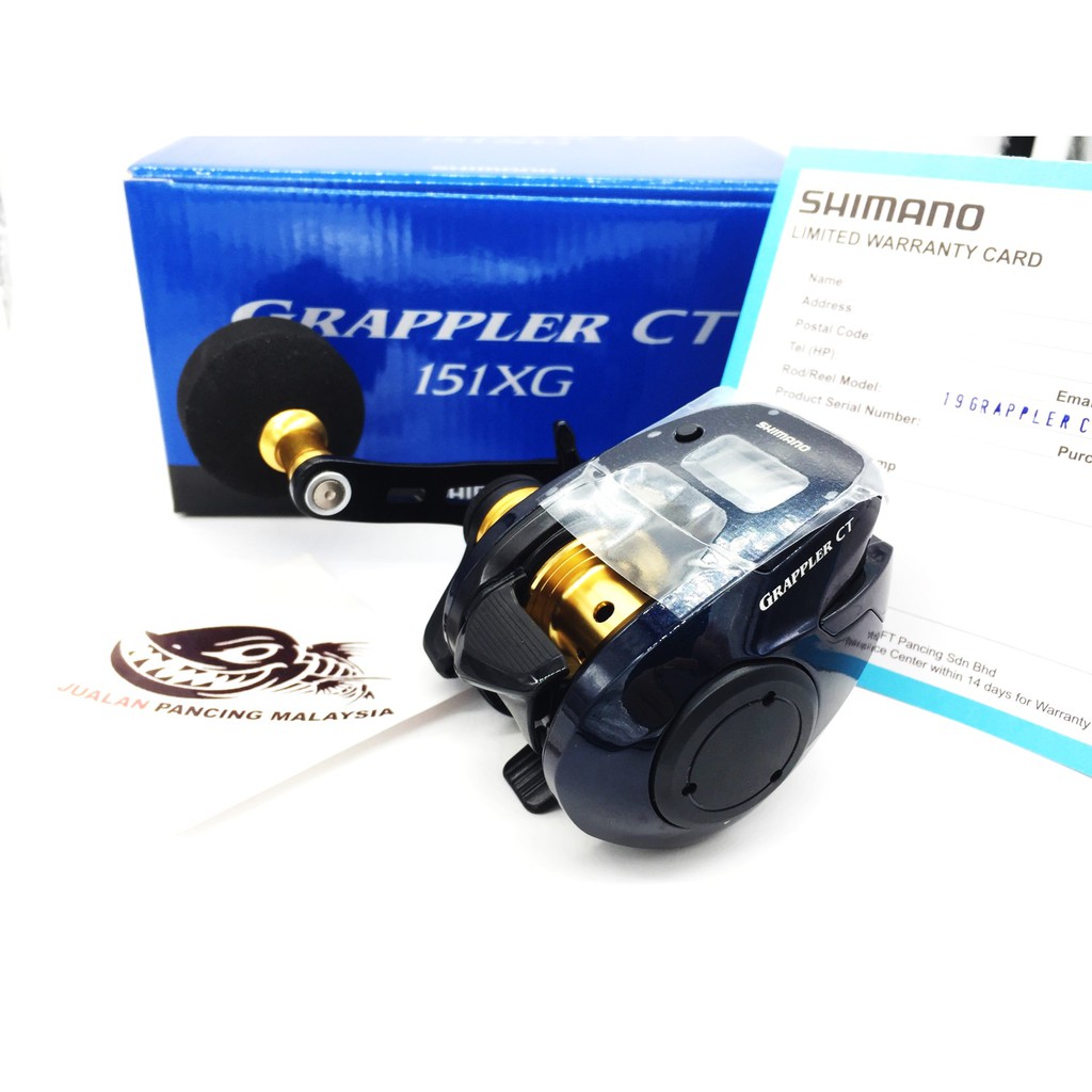 Shimano Bait Reel Shimano 19 Grappler CT 151XG Left