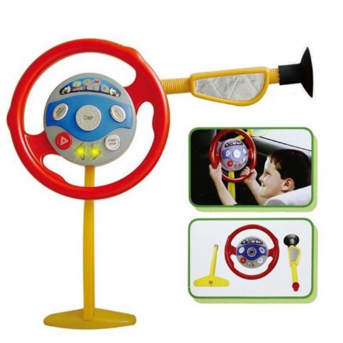 toy steering wheel for back of car