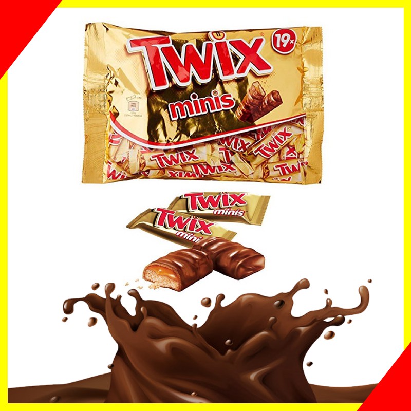 M & M Mini Funsize [TWIX/BOUNTY/SNICKER/MARS] 333g (Expiry Date: JUNE ...