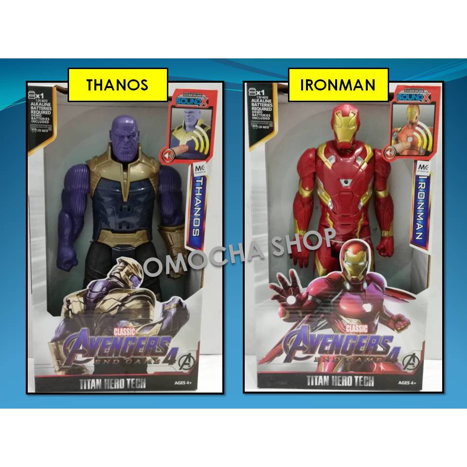 AVENGER ACTION FIGURE (30CM) TITAN HERO TECH ***READY  STOCK***HULK/IRONMAN/SUPERMAN/BATMAN//THANOS/BLACKPANTHER | Shopee  Malaysia