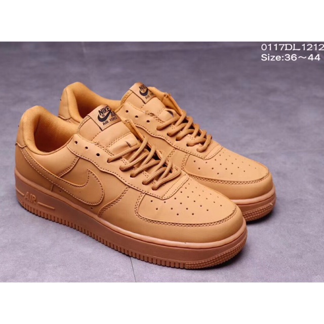 nike air force 1 brown leather