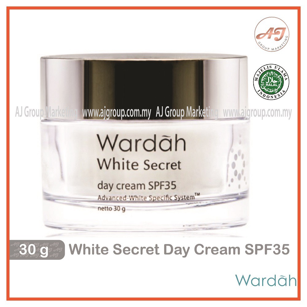Wardah White Secret Day Cream (Krim Siang) SPF35 (30g  