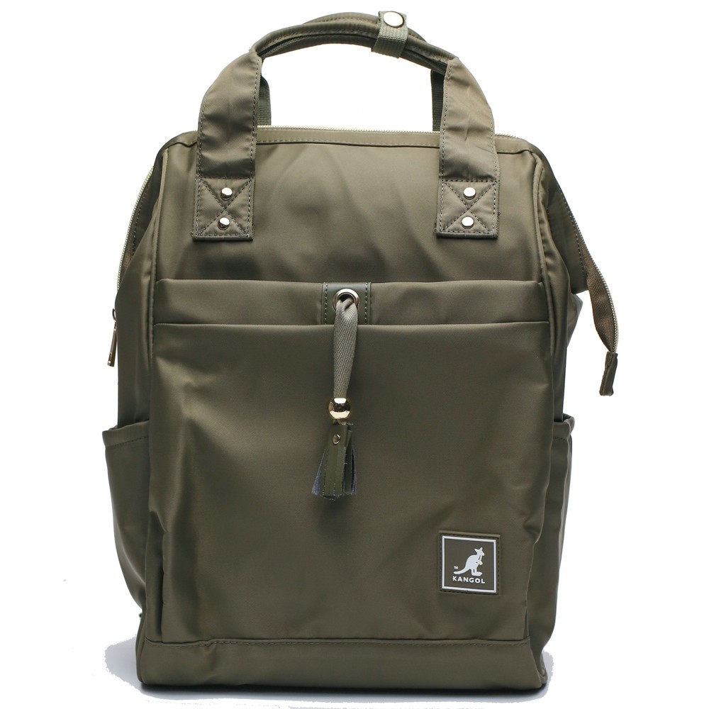 army green backpack
