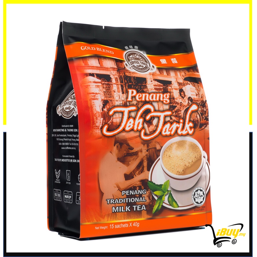 Coffee Tree Penang Teh Tarik (40g x 15's) GB06