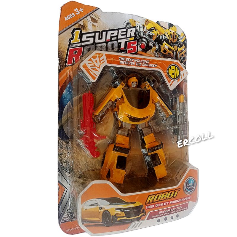 Bumble bee robot Car Model Toy | Shopee Malaysia