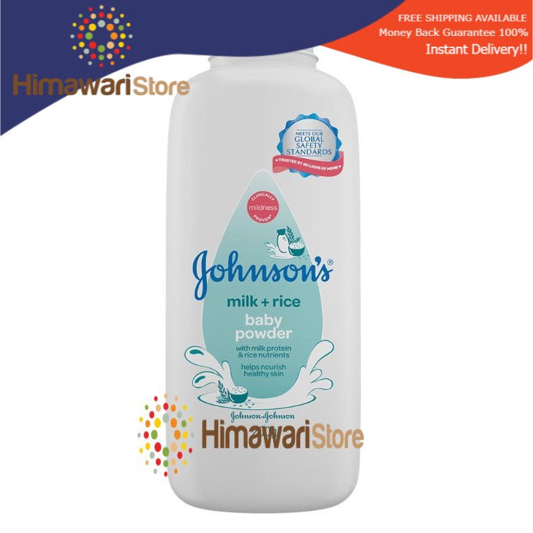 Johnson's ® Milk + Rice Baby Powder 100 g