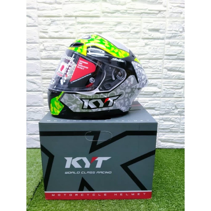 100 ORIGINAL KYT TT COURSE FULL FACE HELMET ORIGINAL Shopee Malaysia