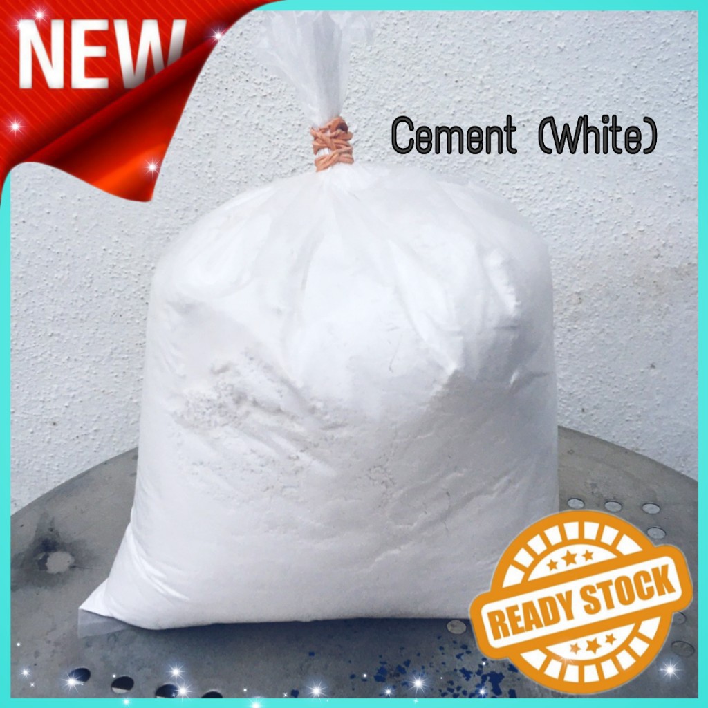 Cement White Simen Putih Tiles Mould Jubin Acuan 1kg